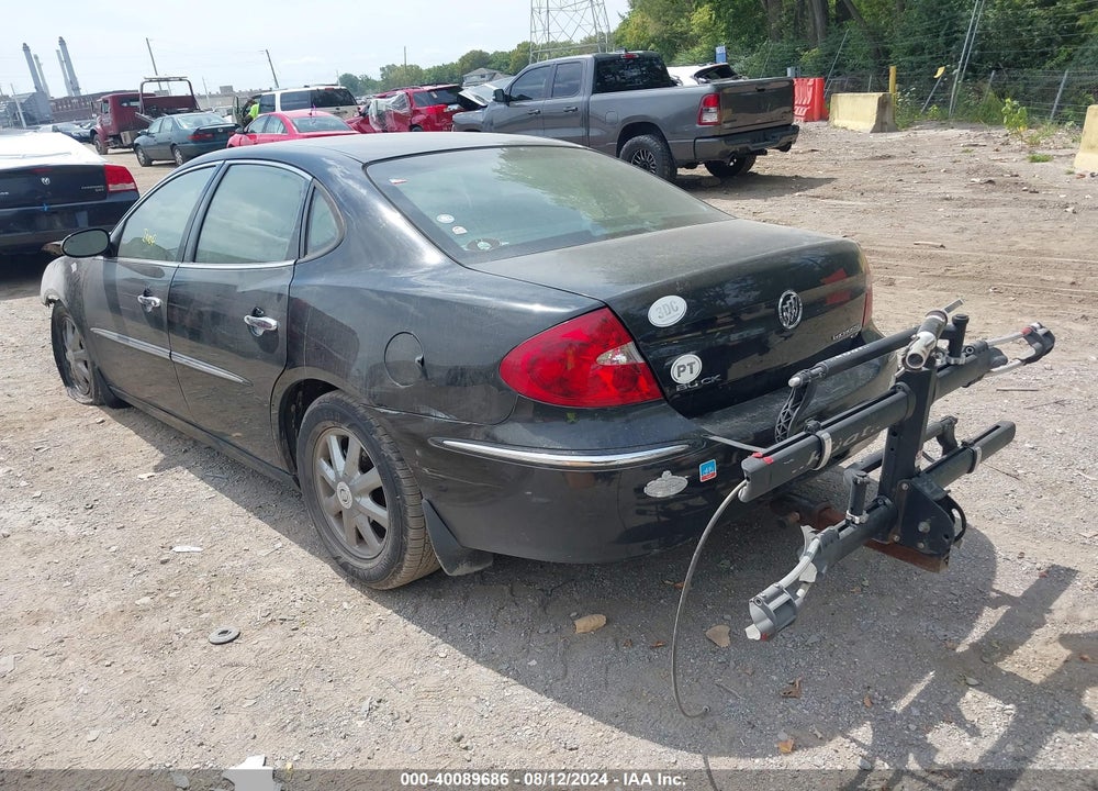 2009 BUICK LACROSSE CXL VIN: 2G4WD582591102957