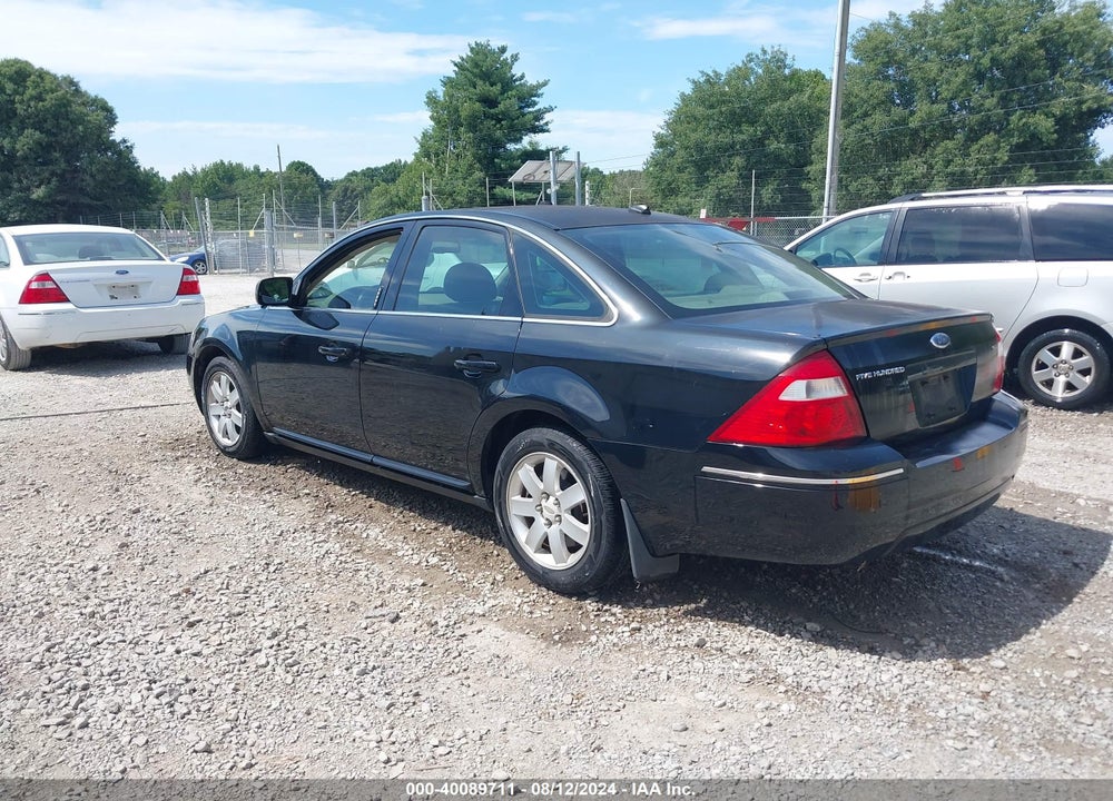 2007 FORD FIVE HUNDRED SEL VIN: 1FAHP24197G131156
