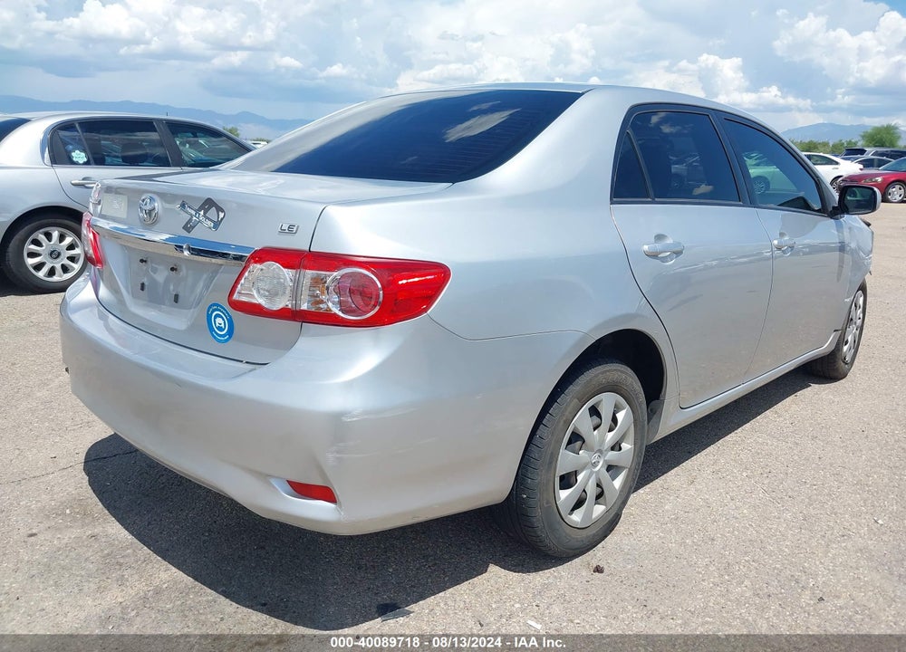 2011 TOYOTA COROLLA LE VIN: JTDBU4EE2BJ101983