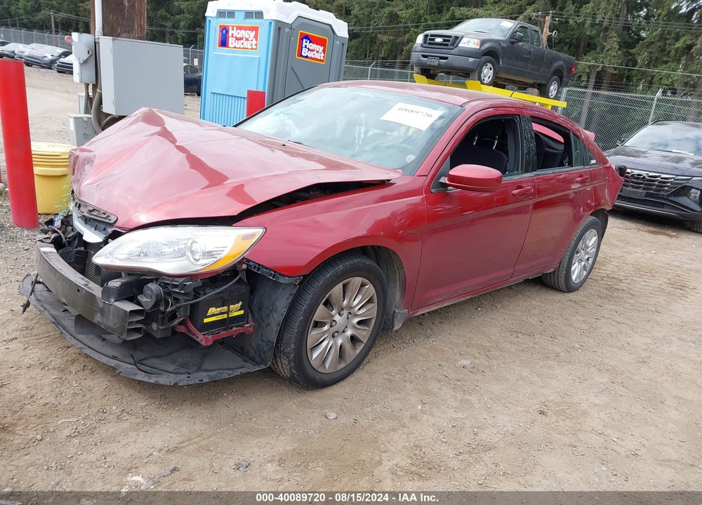 2012 CHRYSLER 200 LX VIN: 1C3CCBAB2CN319802