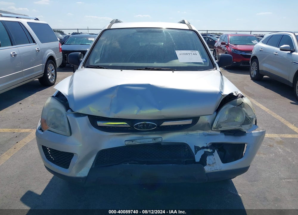 2010 KIA SPORTAGE LX VIN: KNDKG3A46A7703652