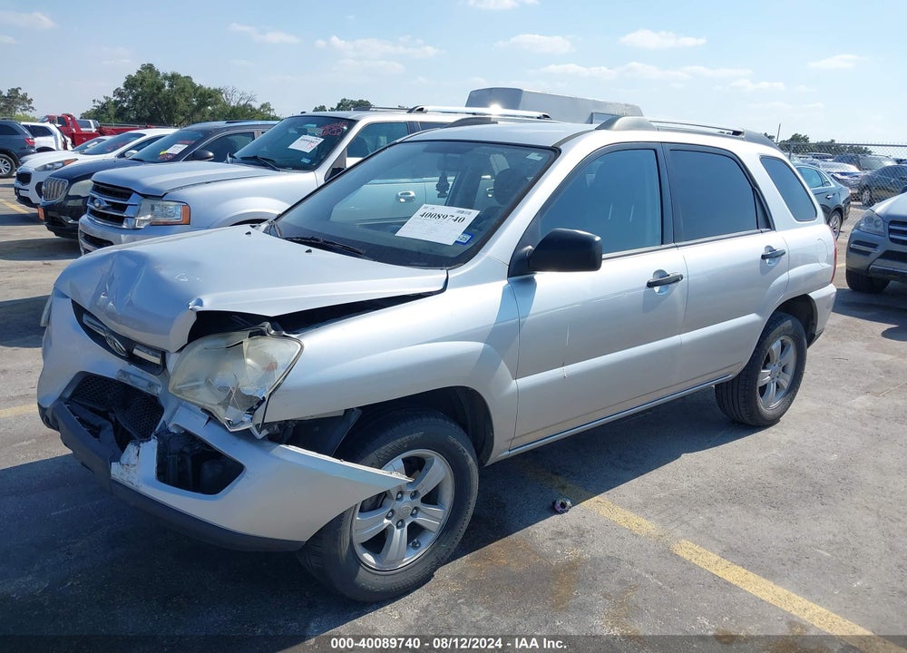 2010 KIA SPORTAGE LX VIN: KNDKG3A46A7703652