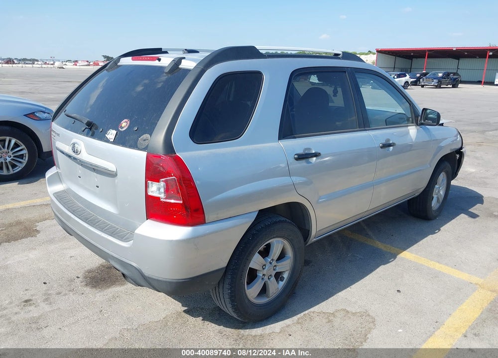 2010 KIA SPORTAGE LX VIN: KNDKG3A46A7703652