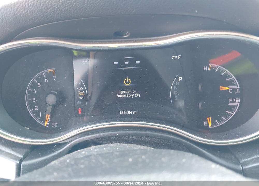 2014 JEEP GRAND CHEROKEE LIMITED VIN: 1C4RJFBG5EC526633