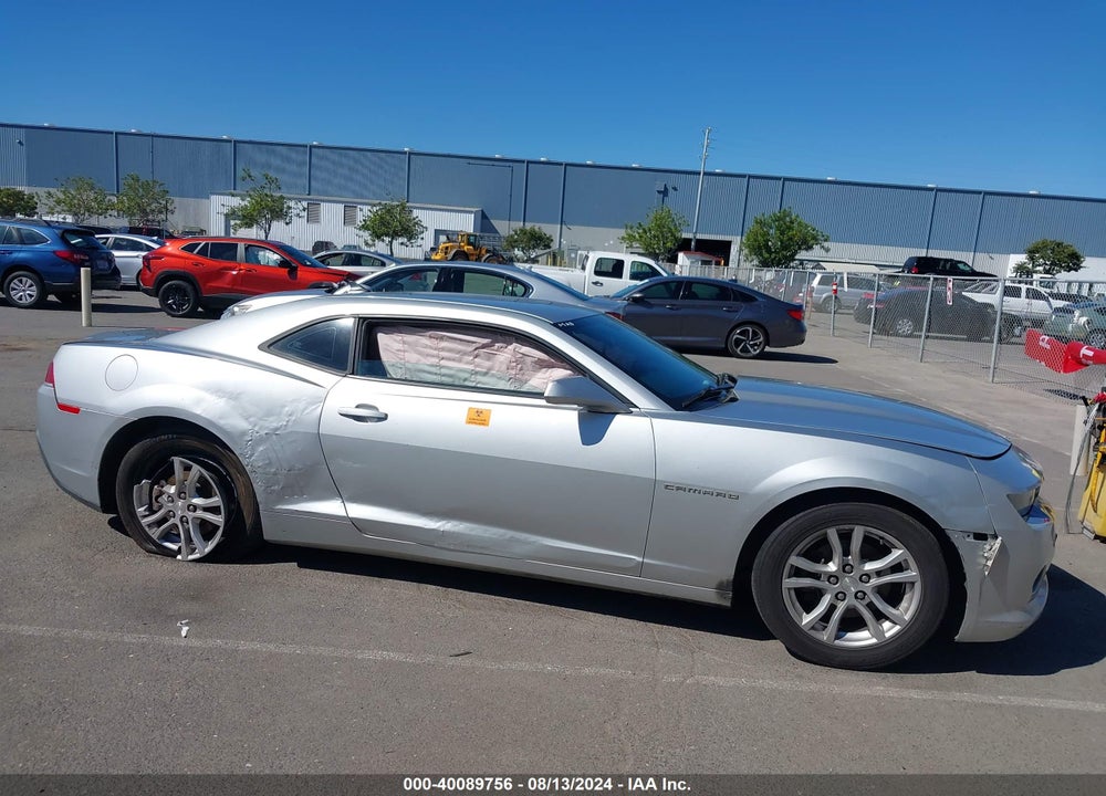 2014 CHEVROLET CAMARO 2LS VIN: 2G1FA1E33E9152148