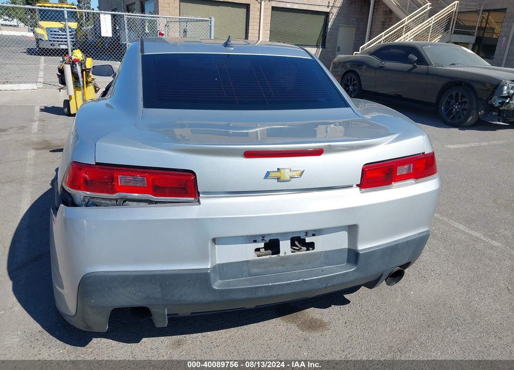 2014 CHEVROLET CAMARO 2LS VIN: 2G1FA1E33E9152148