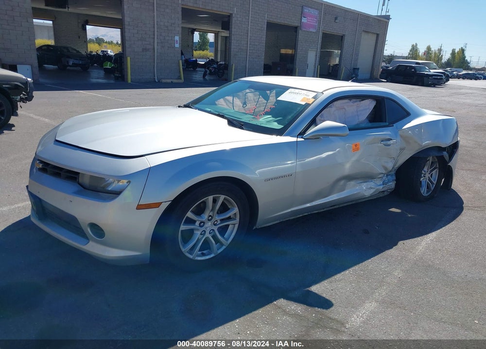 2014 CHEVROLET CAMARO 2LS VIN: 2G1FA1E33E9152148