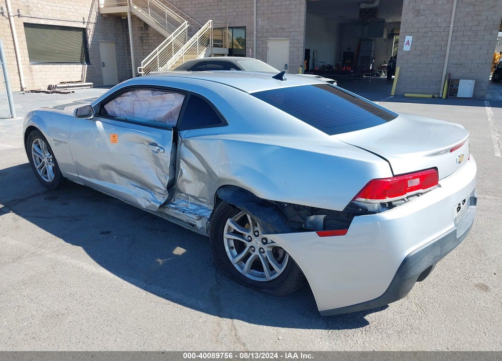 2014 CHEVROLET CAMARO 2LS VIN: 2G1FA1E33E9152148