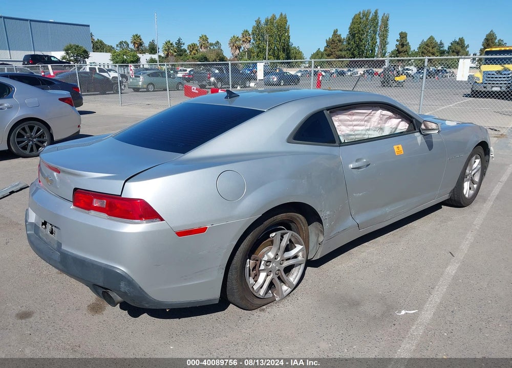 2014 CHEVROLET CAMARO 2LS VIN: 2G1FA1E33E9152148