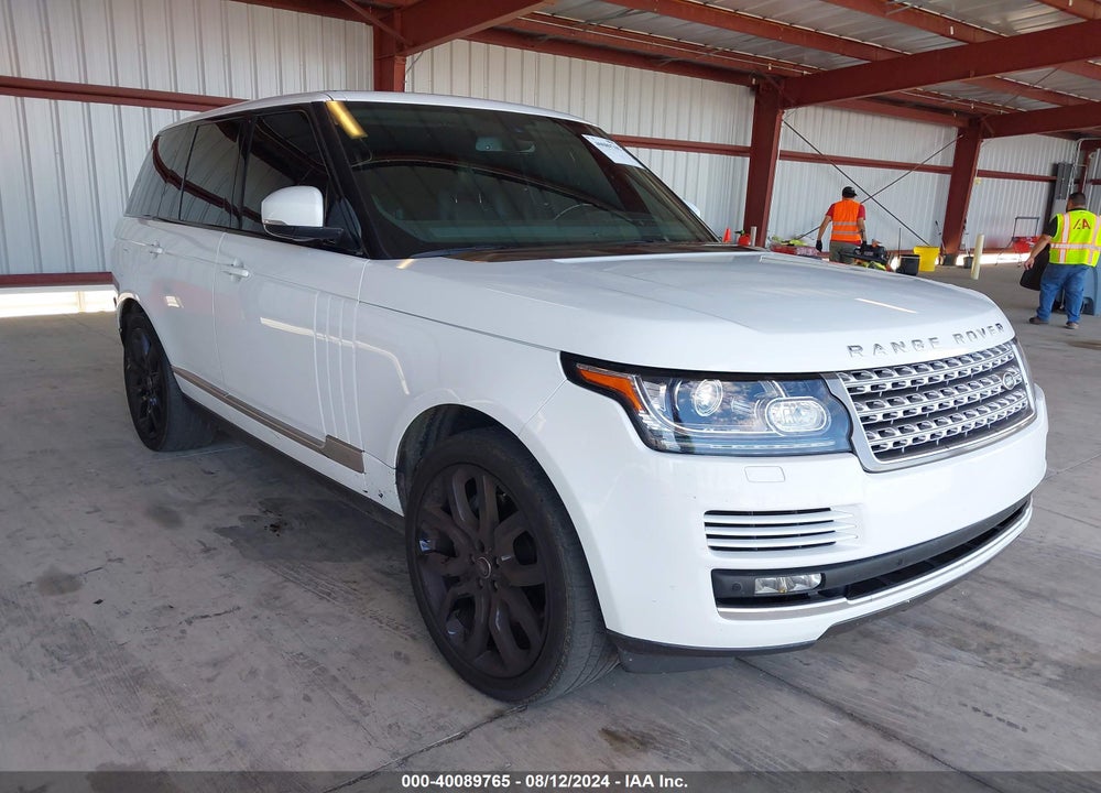 2015 LAND ROVER RANGE ROVER 5.0L V8 SUPERCHARGED VIN: SALGS2TF0FA215040