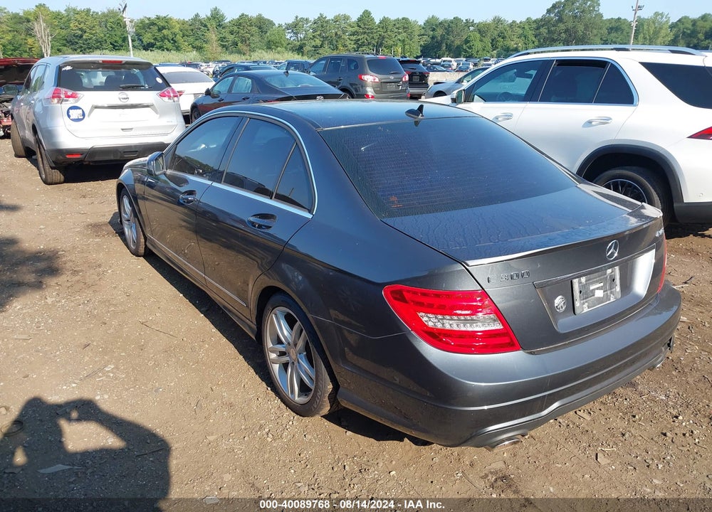 2014 MERCEDES-BENZ C 300 LUXURY 4MATIC/SPORT 4MATIC VIN: WDDGF8AB6EA939480