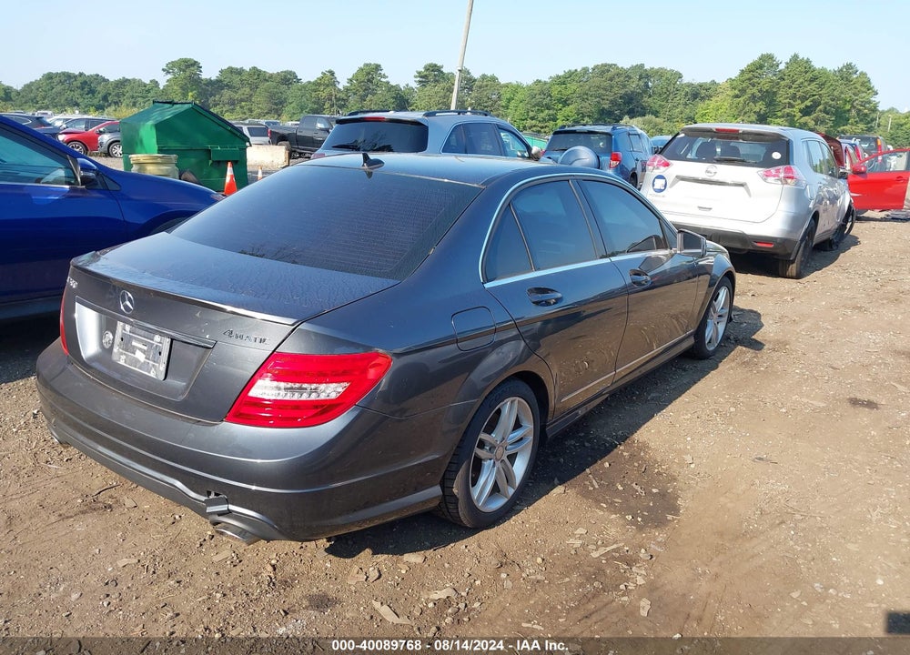 2014 MERCEDES-BENZ C 300 LUXURY 4MATIC/SPORT 4MATIC VIN: WDDGF8AB6EA939480