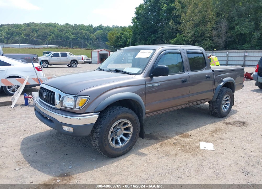 2002 TOYOTA TACOMA PRERUNNER V6 VIN: 5TEGN92N82Z070040