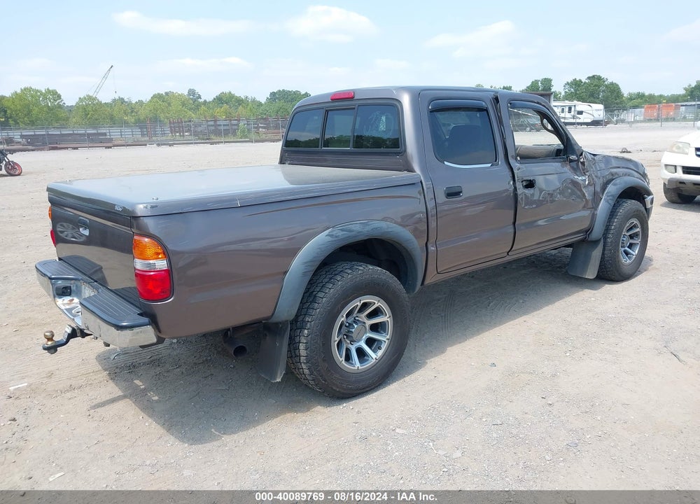 2002 TOYOTA TACOMA PRERUNNER V6 VIN: 5TEGN92N82Z070040