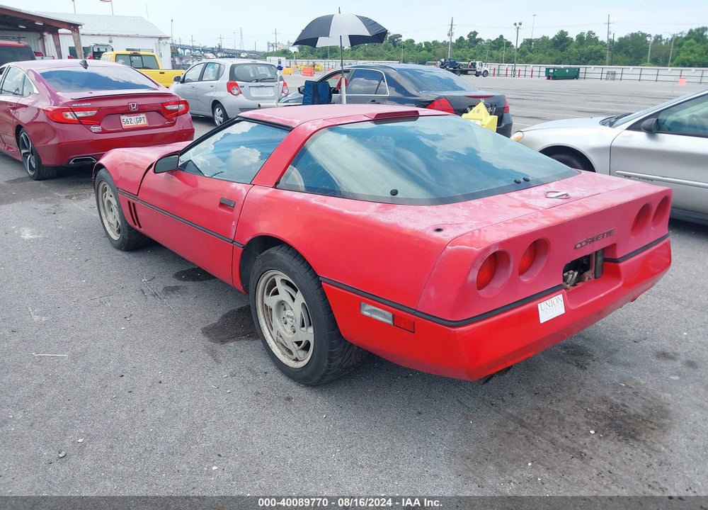 1990 CHEVROLET CORVETTE VIN: 1G1YY2388L5107208