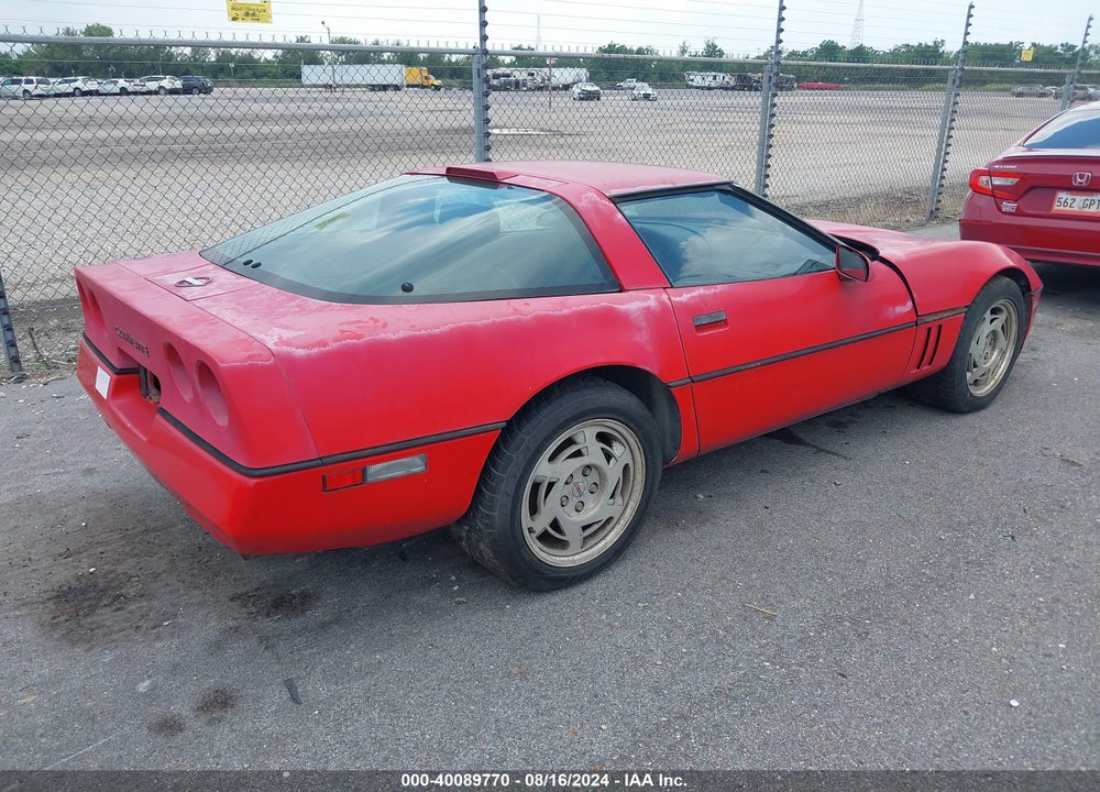 1990 CHEVROLET CORVETTE VIN: 1G1YY2388L5107208