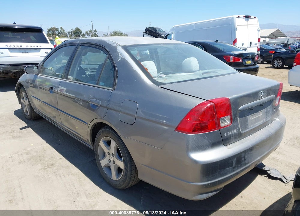 2004 HONDA CIVIC EX VIN: 2HGES26784H528307