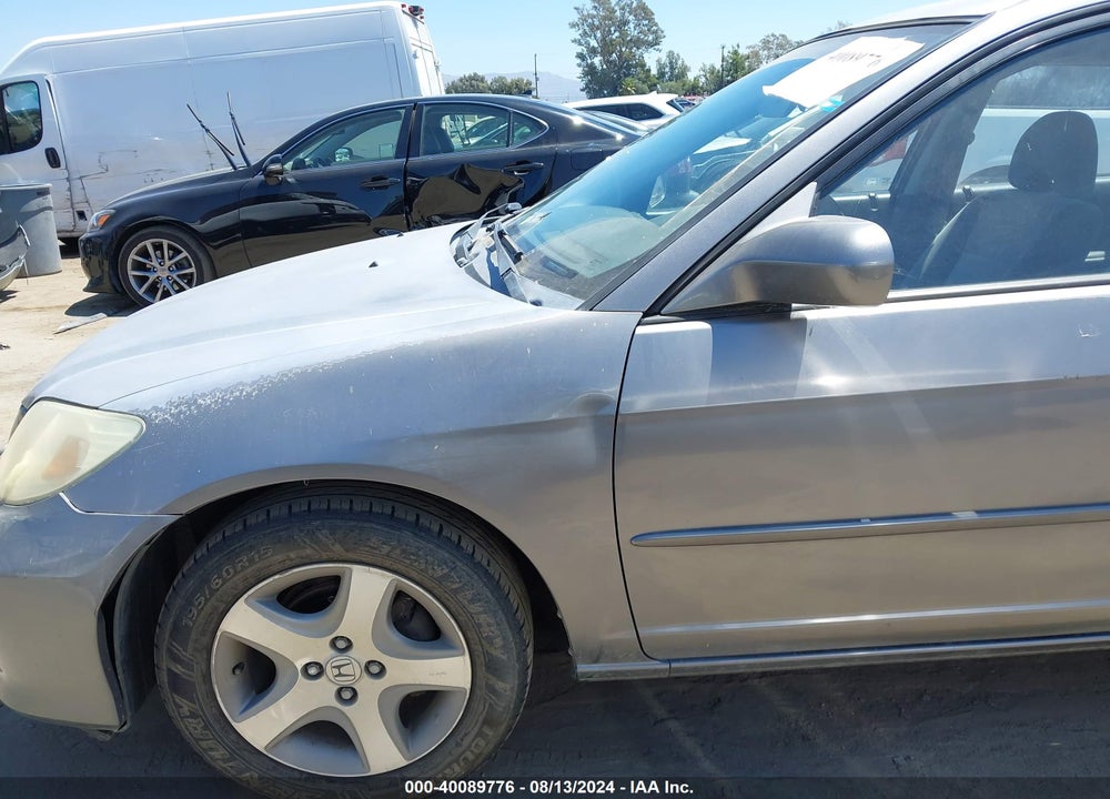 2004 HONDA CIVIC EX VIN: 2HGES26784H528307