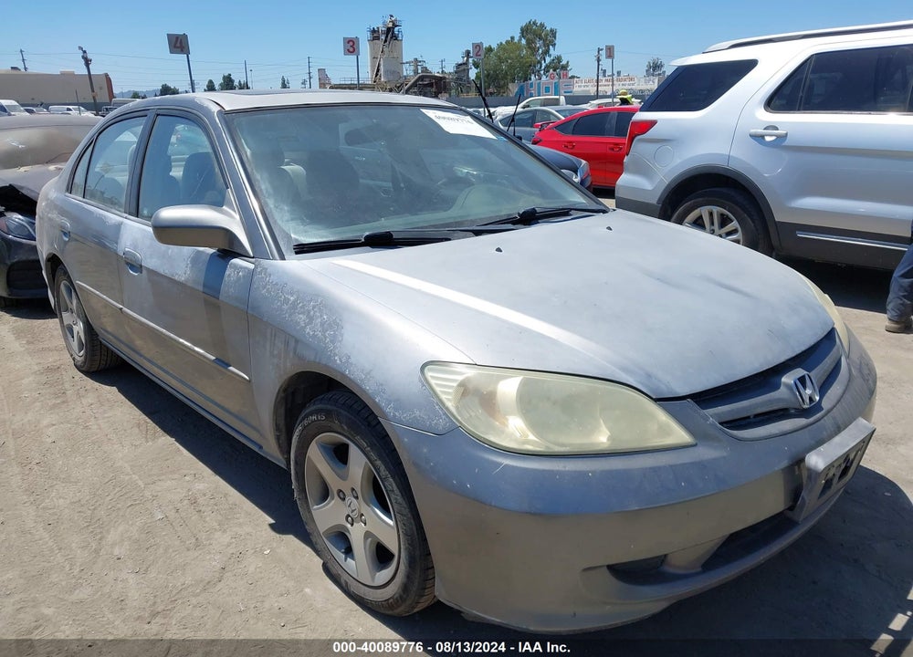 2004 HONDA CIVIC EX VIN: 2HGES26784H528307