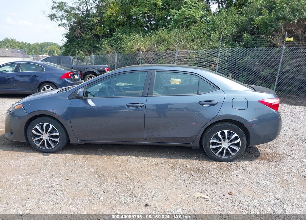 2019 TOYOTA COROLLA LE VIN: 2T1BURHE3KC196753