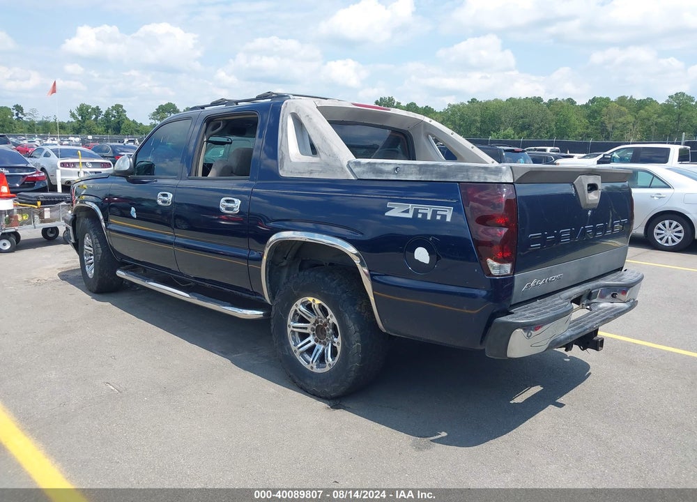 2006 CHEVROLET AVALANCHE 1500 LS VIN: 3GNEC12Z16G105981
