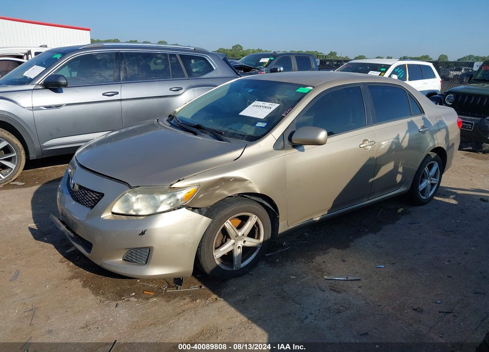 2009 TOYOTA COROLLA XLE VIN: 1NXBU40EX9Z107705