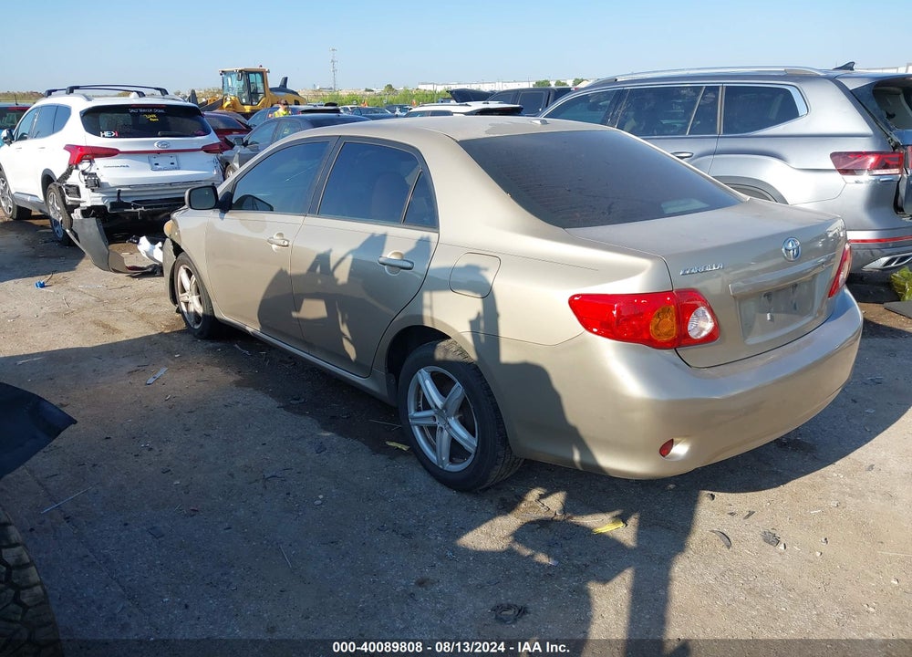 2009 TOYOTA COROLLA XLE VIN: 1NXBU40EX9Z107705