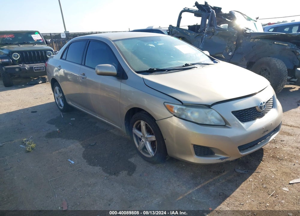 2009 TOYOTA COROLLA XLE VIN: 1NXBU40EX9Z107705
