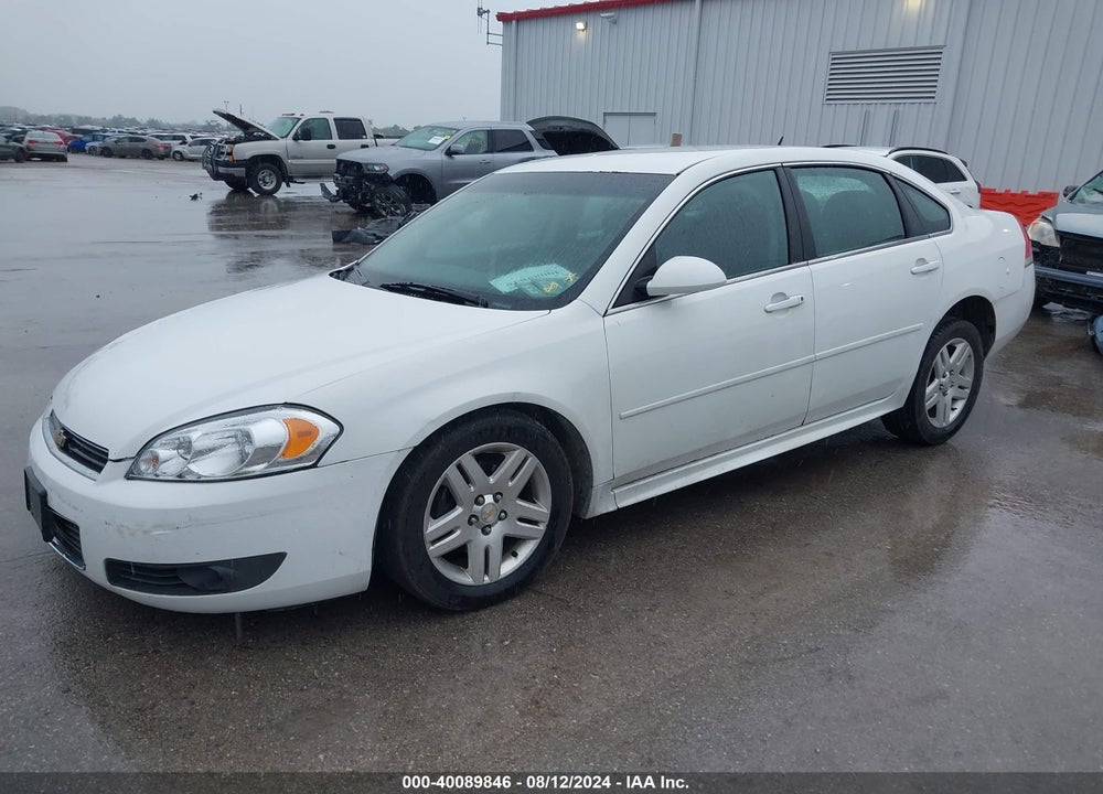2011 CHEVROLET IMPALA LT VIN: 2G1WG5EK1B1334664