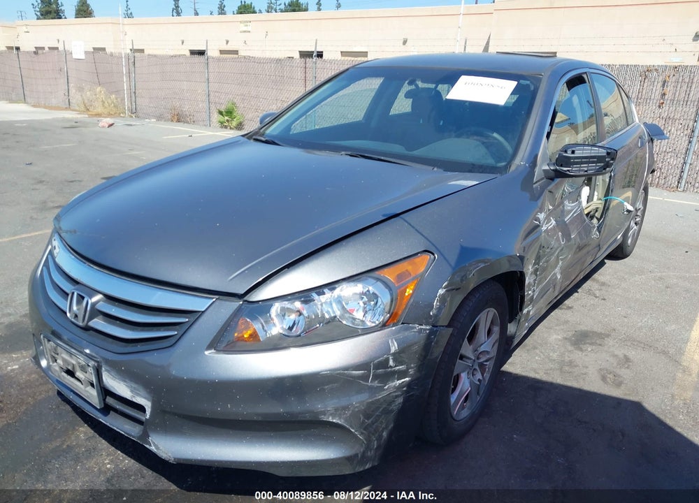 2012 HONDA ACCORD 2.4 SE VIN: 1HGCP2F66CA112365
