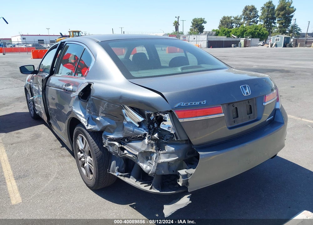 2012 HONDA ACCORD 2.4 SE VIN: 1HGCP2F66CA112365