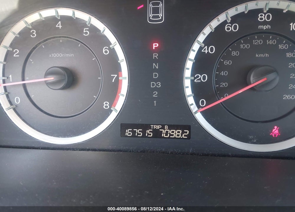 2012 HONDA ACCORD 2.4 SE VIN: 1HGCP2F66CA112365