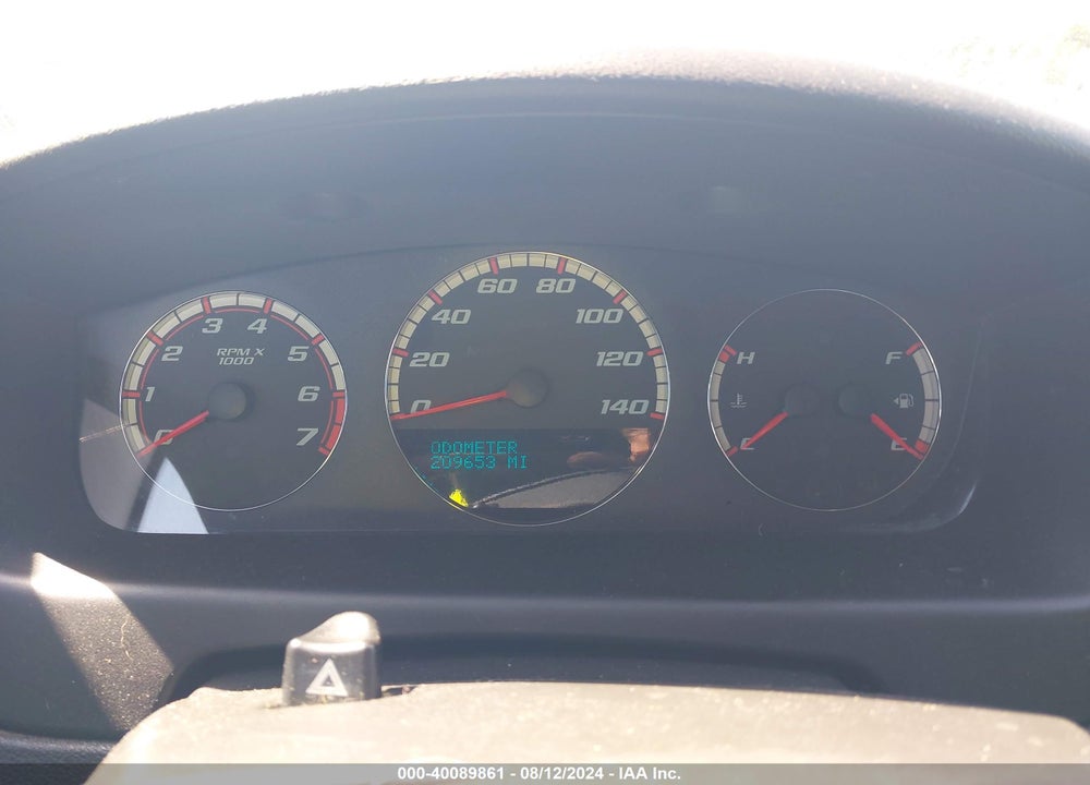 2008 CHEVROLET IMPALA  SS VIN: 2G1WD58C781259913