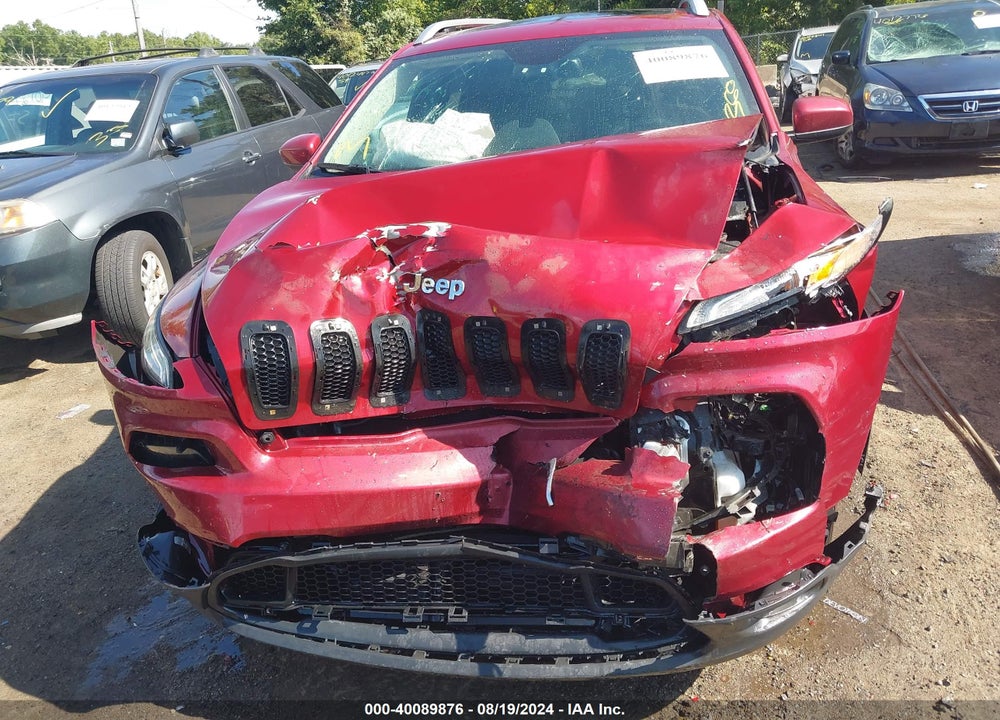 2016 JEEP CHEROKEE LATITUDE VIN: 1C4PJMCB6GW122370