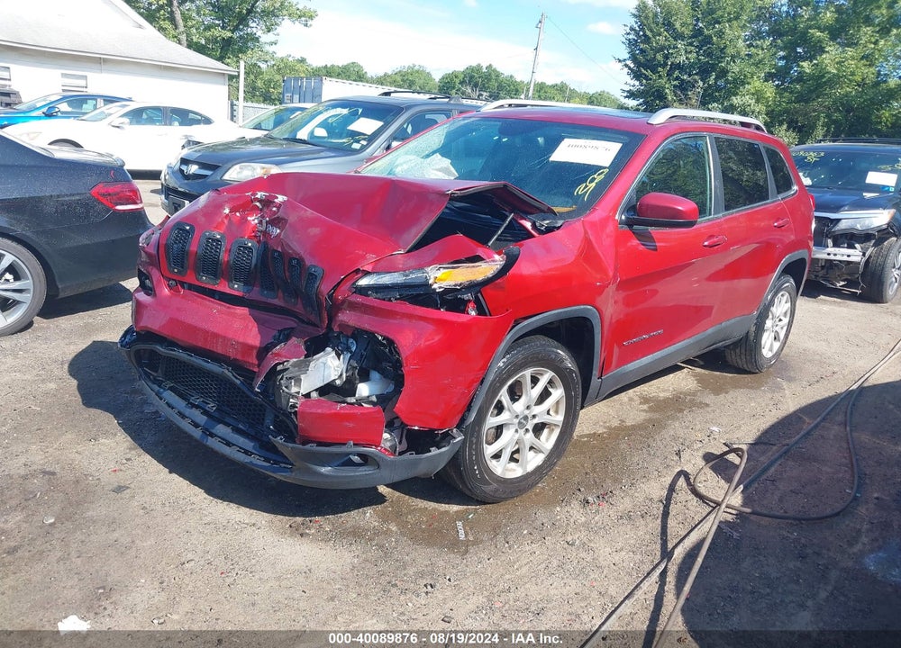2016 JEEP CHEROKEE LATITUDE VIN: 1C4PJMCB6GW122370