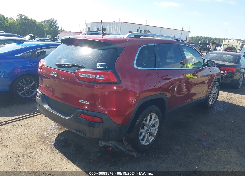 2016 JEEP CHEROKEE LATITUDE VIN: 1C4PJMCB6GW122370