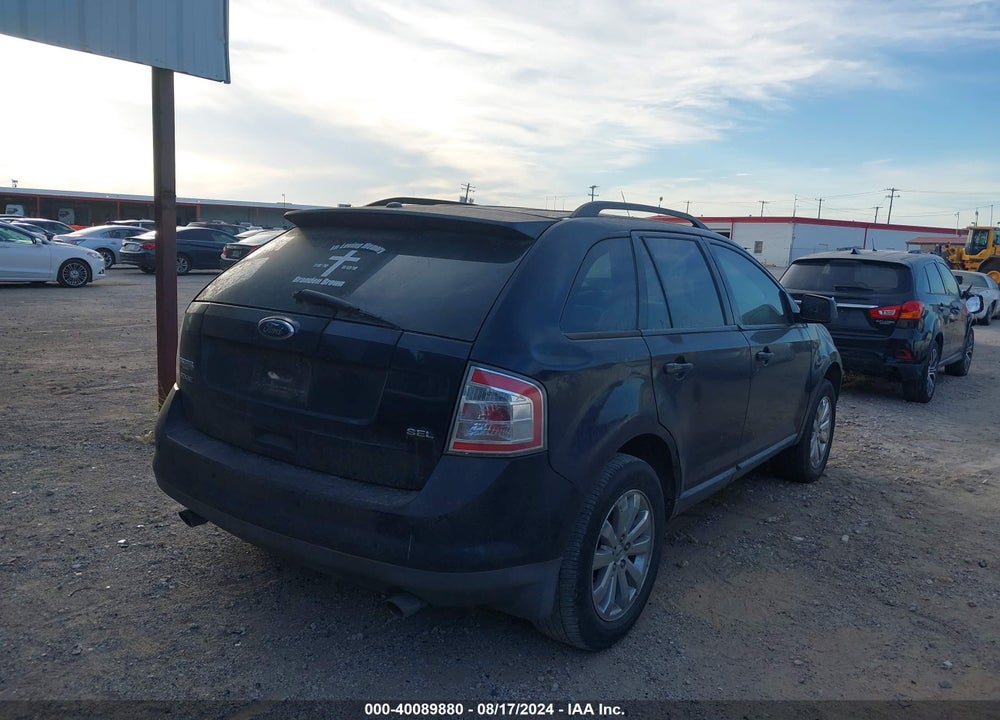 2008 FORD EDGE SEL VIN: 2FMDK38C78BA01373