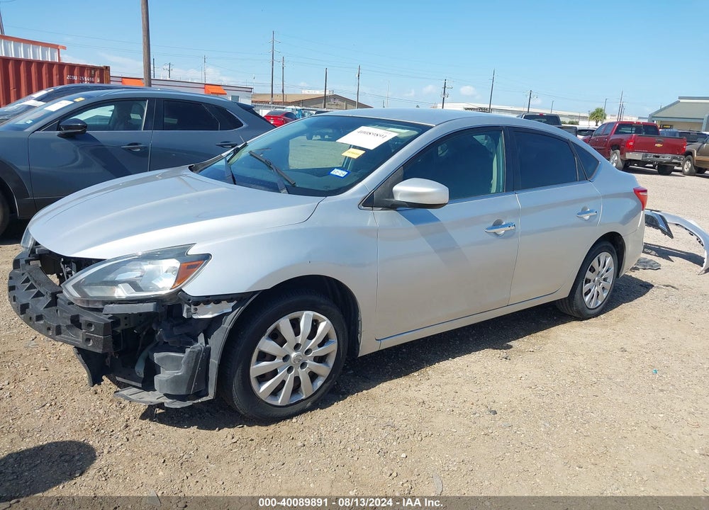 2016 NISSAN SENTRA SV VIN: 3N1AB7AP8GY240130