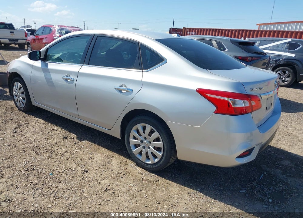 2016 NISSAN SENTRA SV VIN: 3N1AB7AP8GY240130