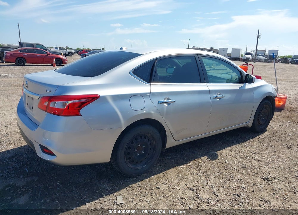 2016 NISSAN SENTRA SV VIN: 3N1AB7AP8GY240130