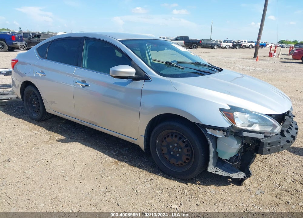 2016 NISSAN SENTRA SV VIN: 3N1AB7AP8GY240130