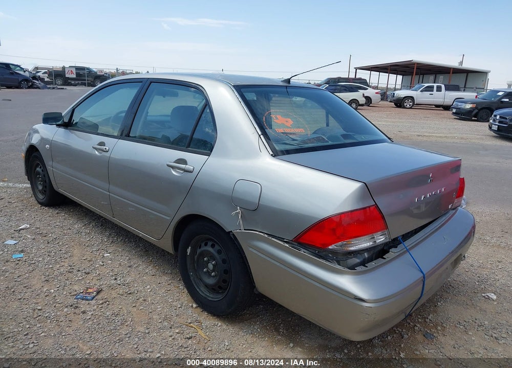 2003 MITSUBISHI LANCER ES VIN: JA3AJ26E43U019159