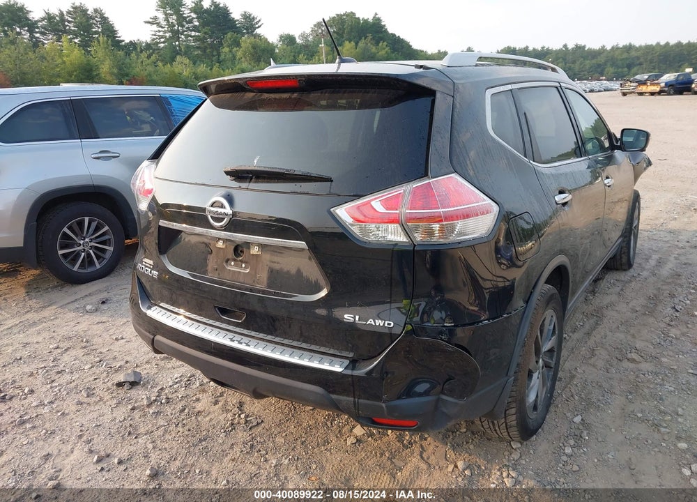 2015 NISSAN ROGUE SL VIN: 5N1AT2MVXFC811000