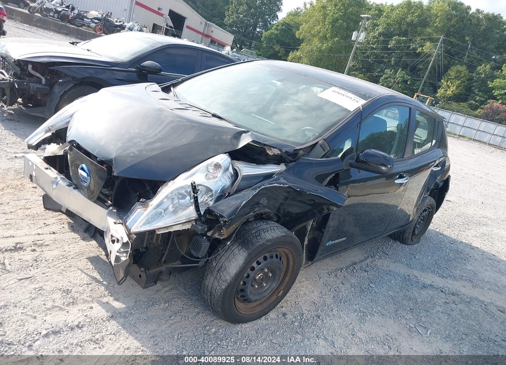 2015 NISSAN LEAF S VIN: 1N4AZ0CP9FC317209
