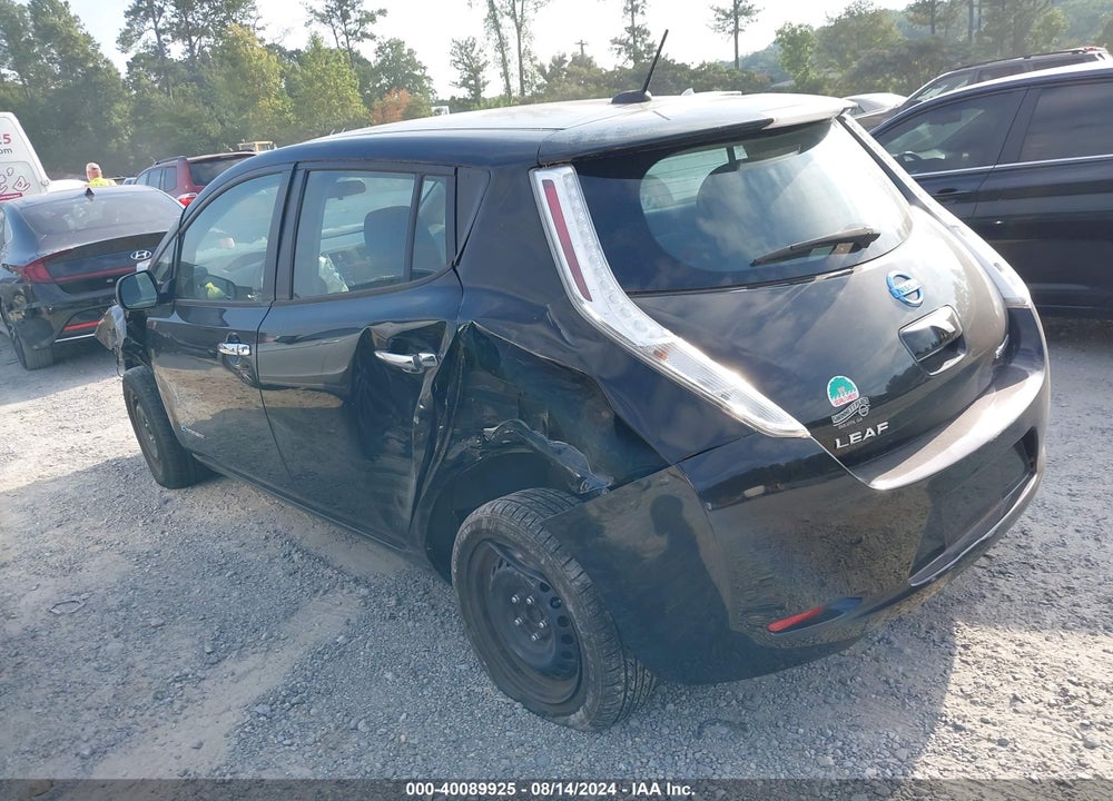 2015 NISSAN LEAF S VIN: 1N4AZ0CP9FC317209