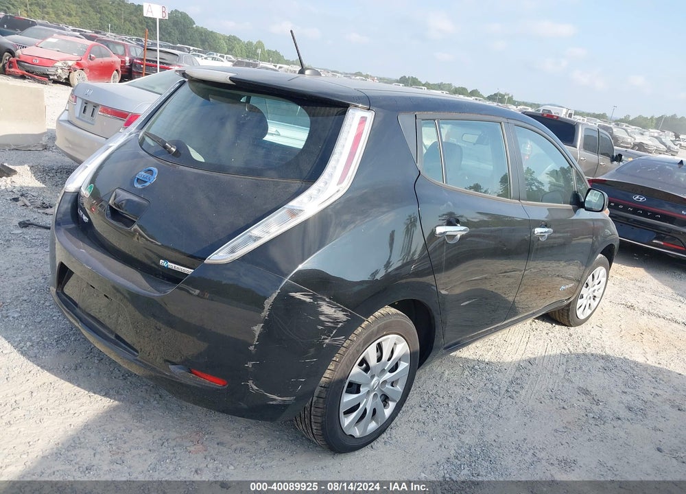 2015 NISSAN LEAF S VIN: 1N4AZ0CP9FC317209