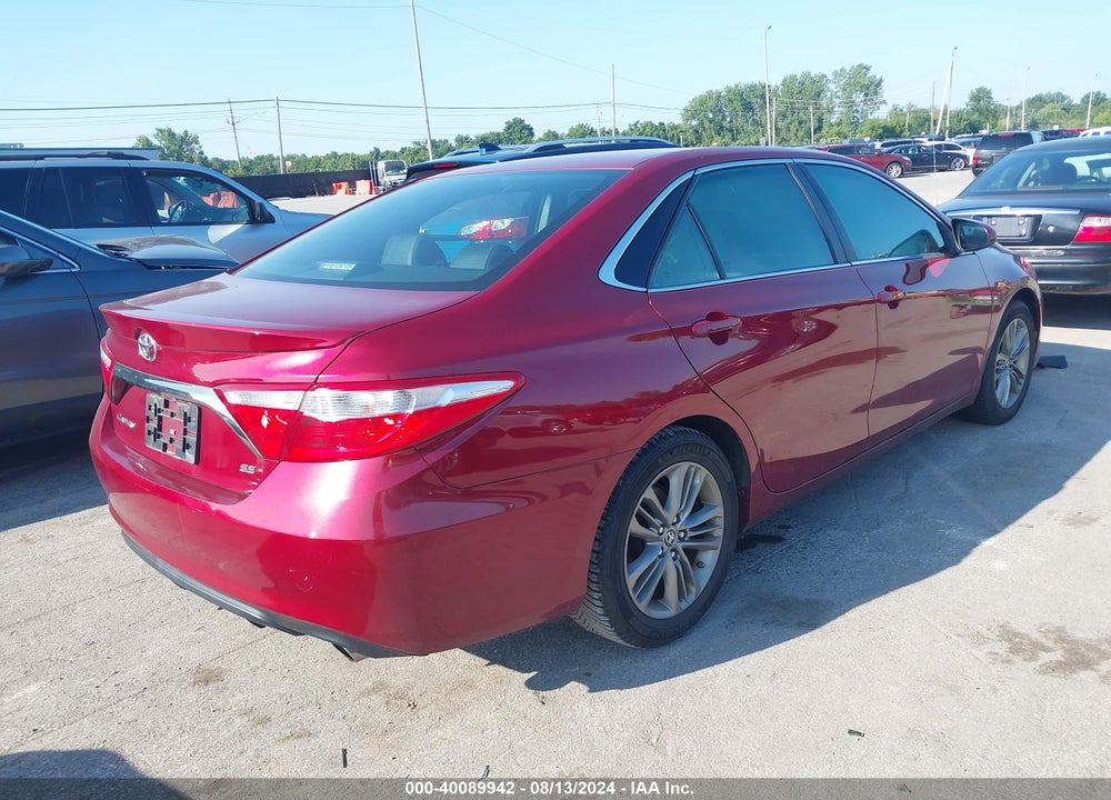 2015 TOYOTA CAMRY SE VIN: 4T1BF1FK4FU952647