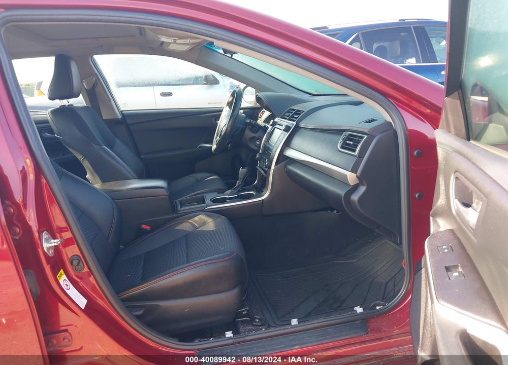 2015 TOYOTA CAMRY SE VIN: 4T1BF1FK4FU952647