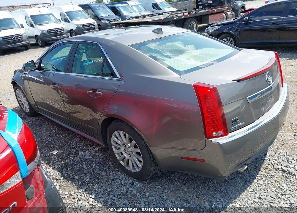 2012 CADILLAC CTS LUXURY COLLECTION VIN: 1G6DG5E53C0154675