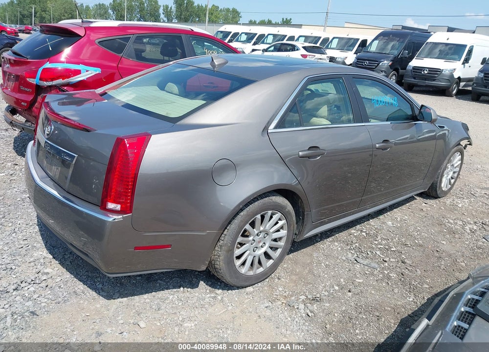 2012 CADILLAC CTS LUXURY COLLECTION VIN: 1G6DG5E53C0154675